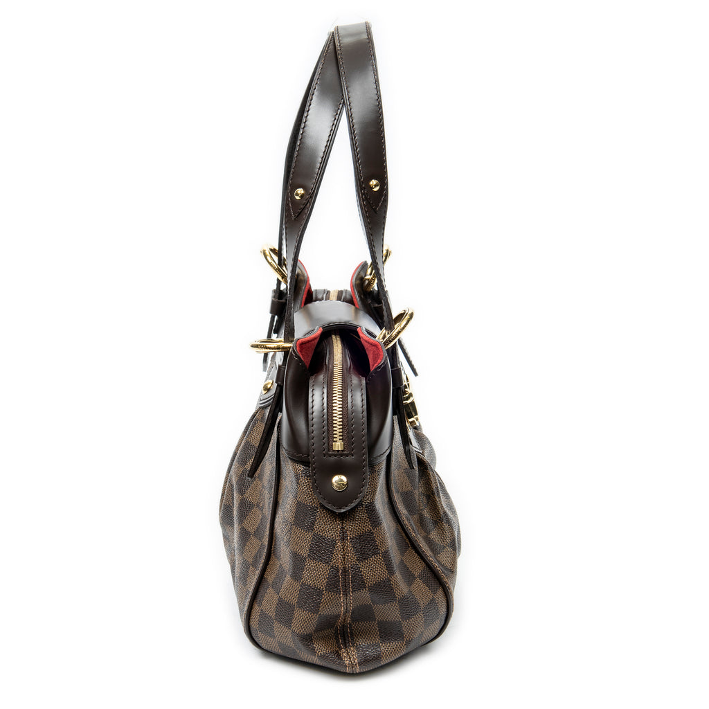 Shoulder Bag Sistina PM Brown Damier Ebene