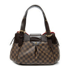 Shoulder Bag Sistina PM Brown Damier Ebene