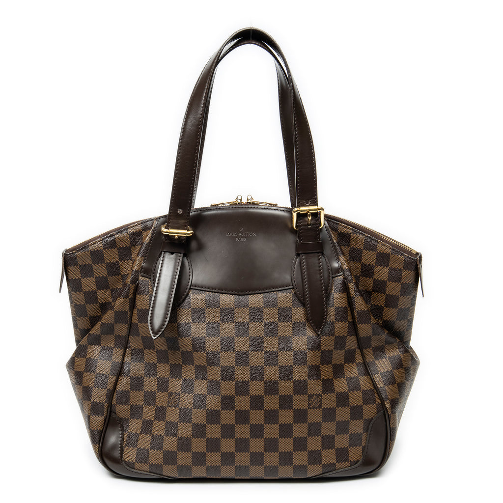 Shoulder Bag Verona GM Brown Damier Ebene