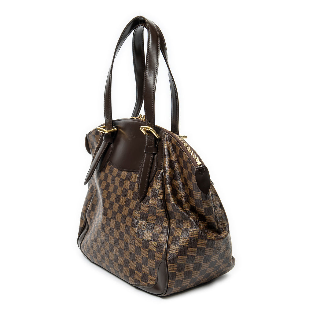 Shoulder Bag Verona GM Brown Damier Ebene