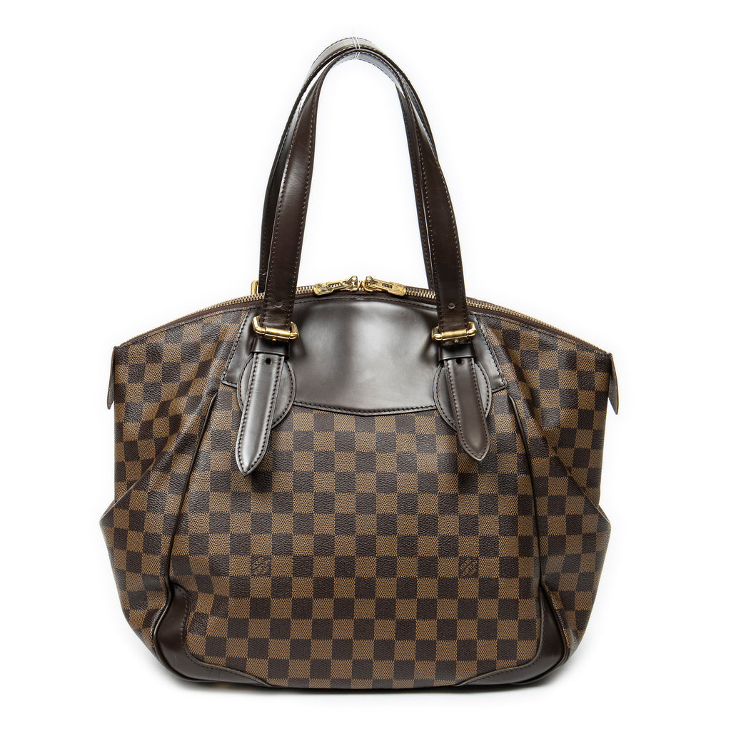Shoulder Bag Verona GM Brown Damier Ebene