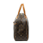 Handbag Deauville Brown Monogram Canvas