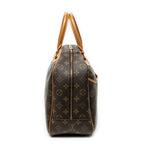 Handbag Deauville Brown Monogram Canvas