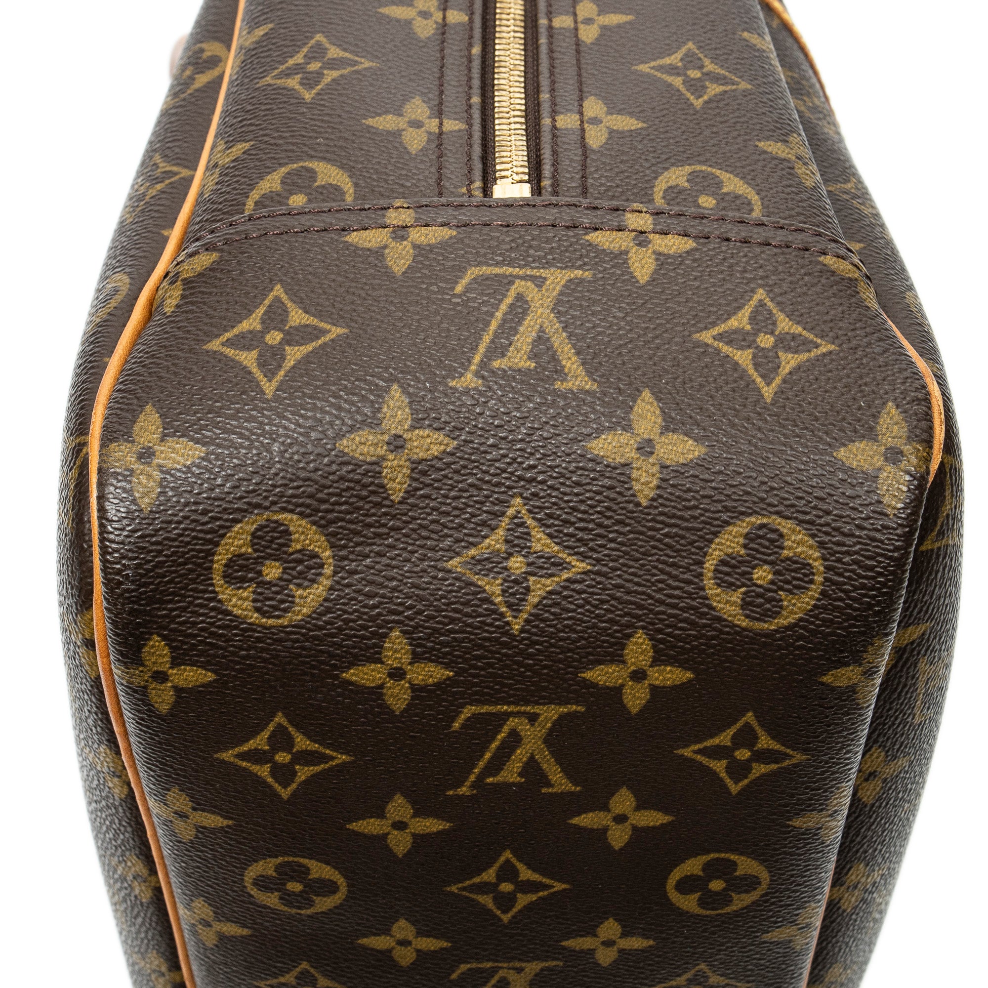 Handbag Deauville Brown Monogram Canvas