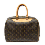 Handbag Deauville Brown Monogram Canvas