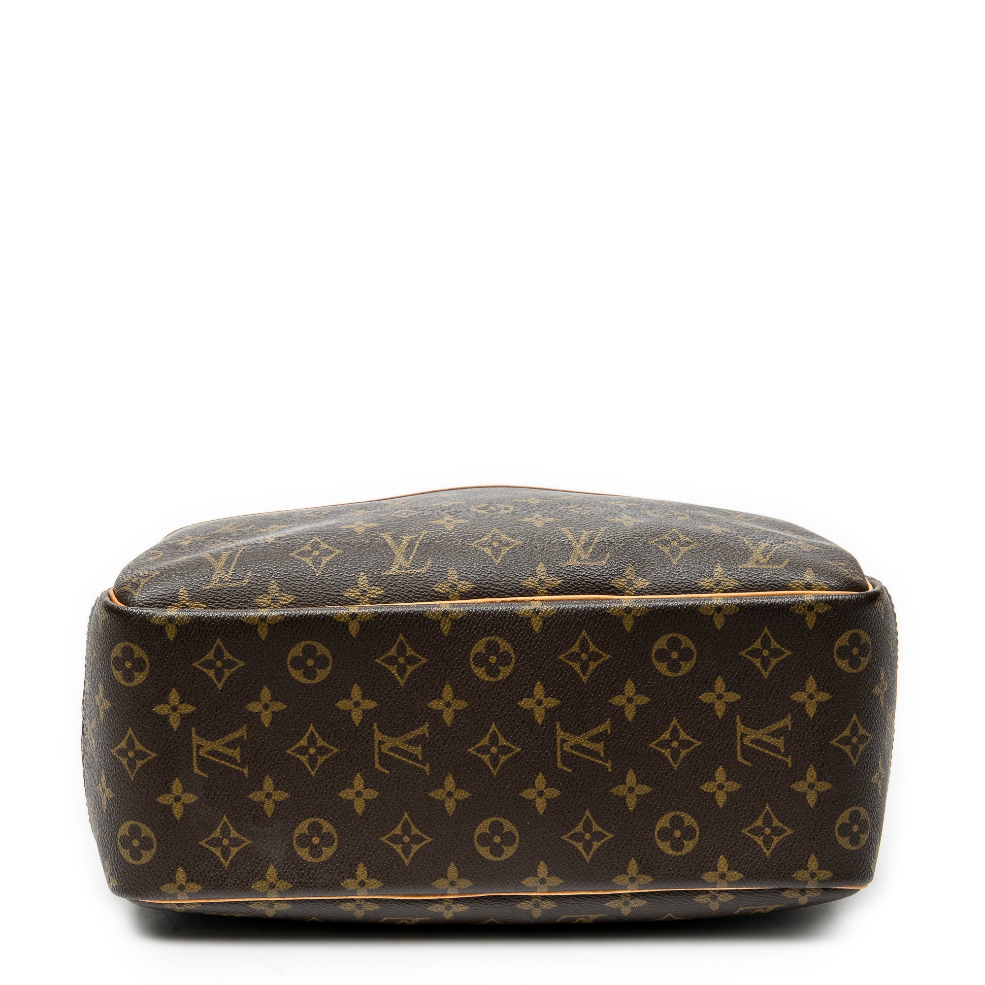 Handbag Deauville Brown Monogram Canvas