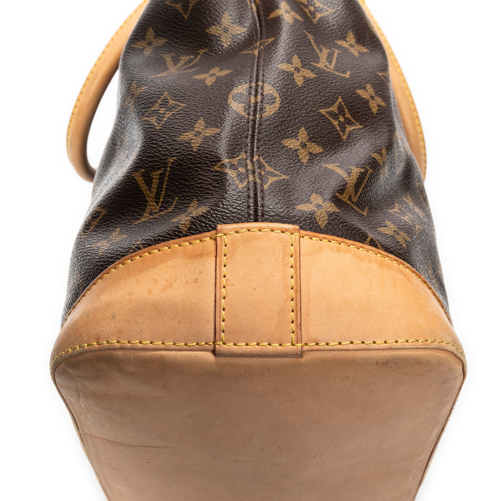 Handbag Lockit Vertical GM Brown Monogram Canvas