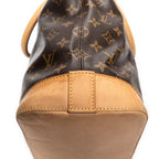 Handbag Lockit Vertical GM Brown Monogram Canvas