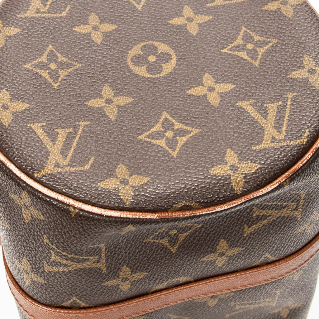 Handbag Papillon 30 Brown Monogram Canvas