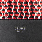 Shoulder Bag Frame Evening Clutch Black Tweed Canvas