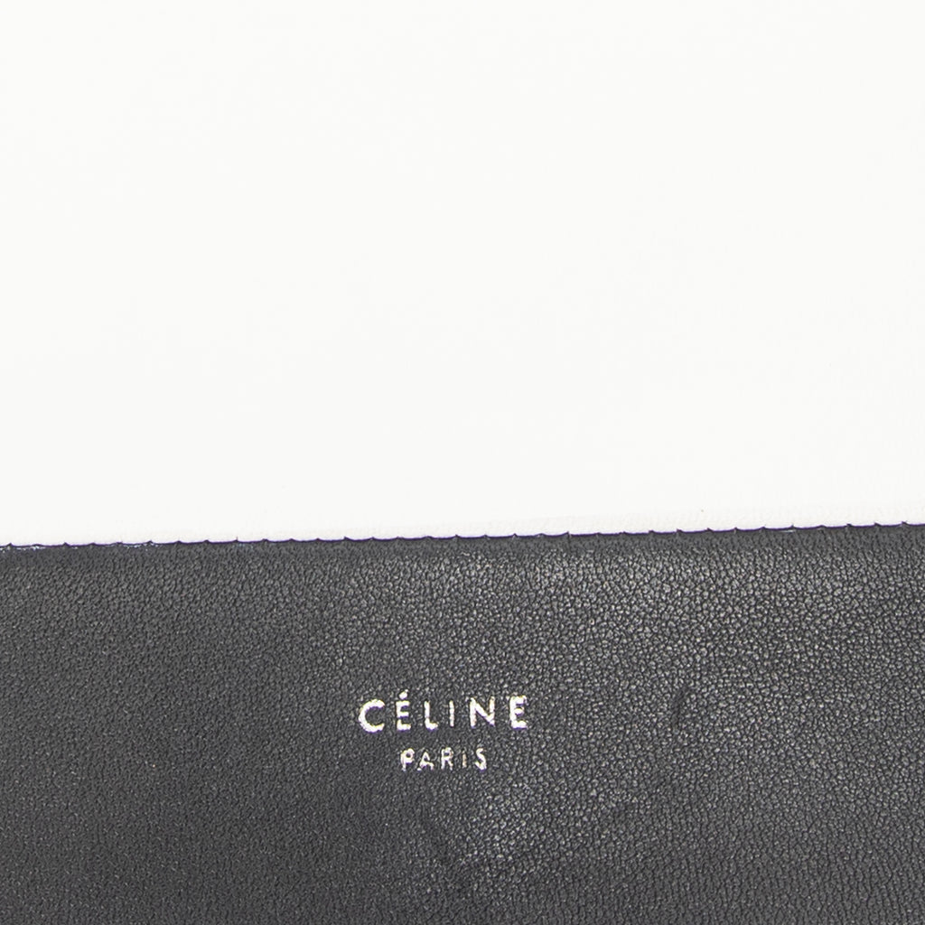 Shoulder Bag Frame Evening Clutch Black Calfskin Leather