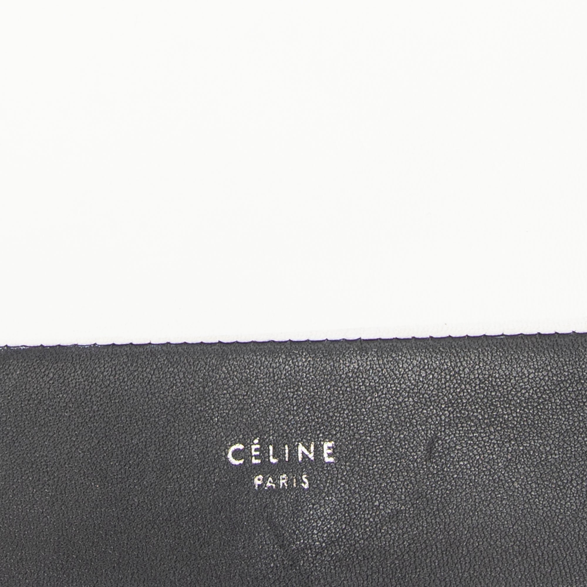 Shoulder Bag Frame Evening Clutch Black Calfskin Leather