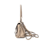 Backpack Mini Faye Backpack Taupe Calfskin Leather