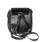 Backpack Small Faye Backpack Black Calfskin Leather