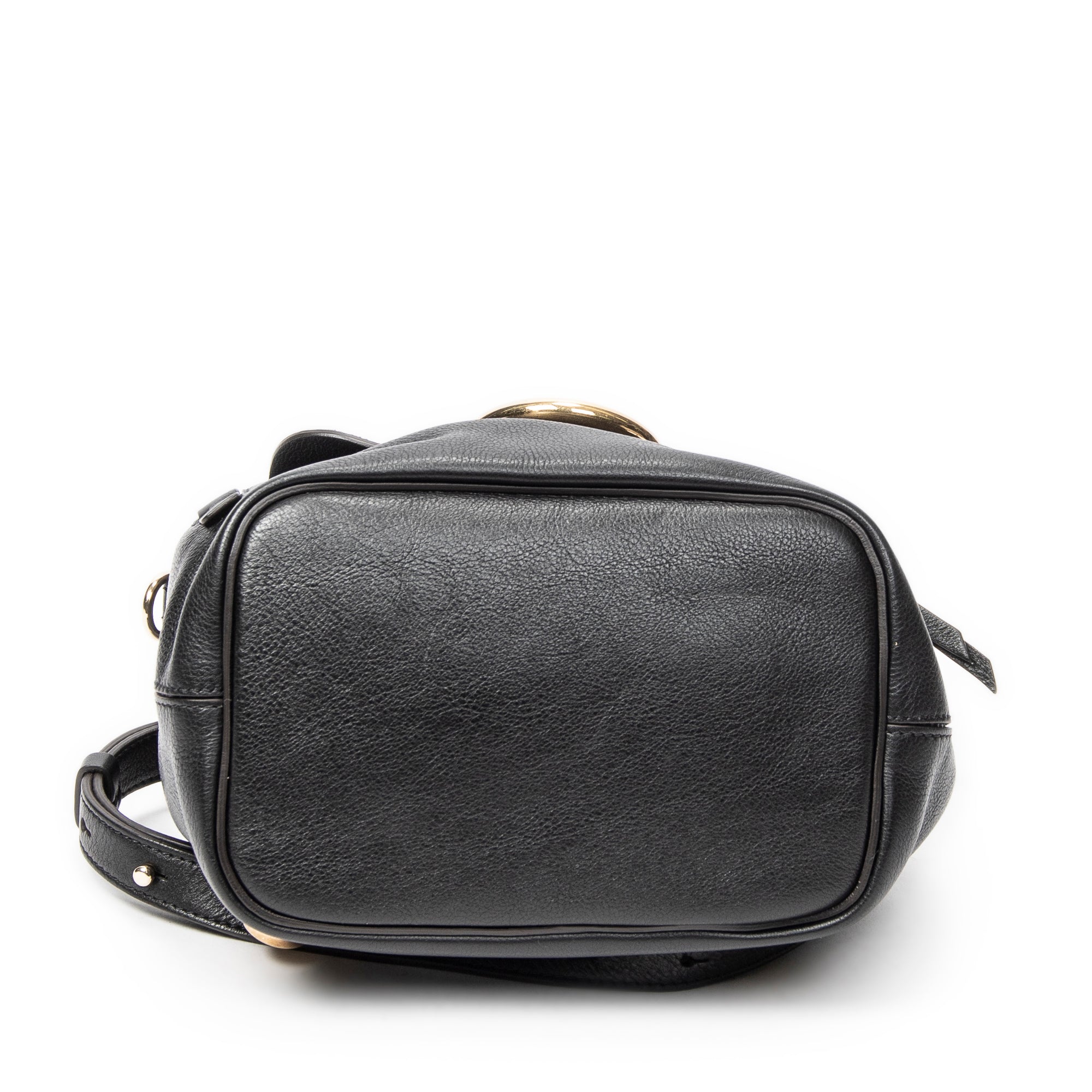 Backpack Small Faye Backpack Black Calfskin Leather