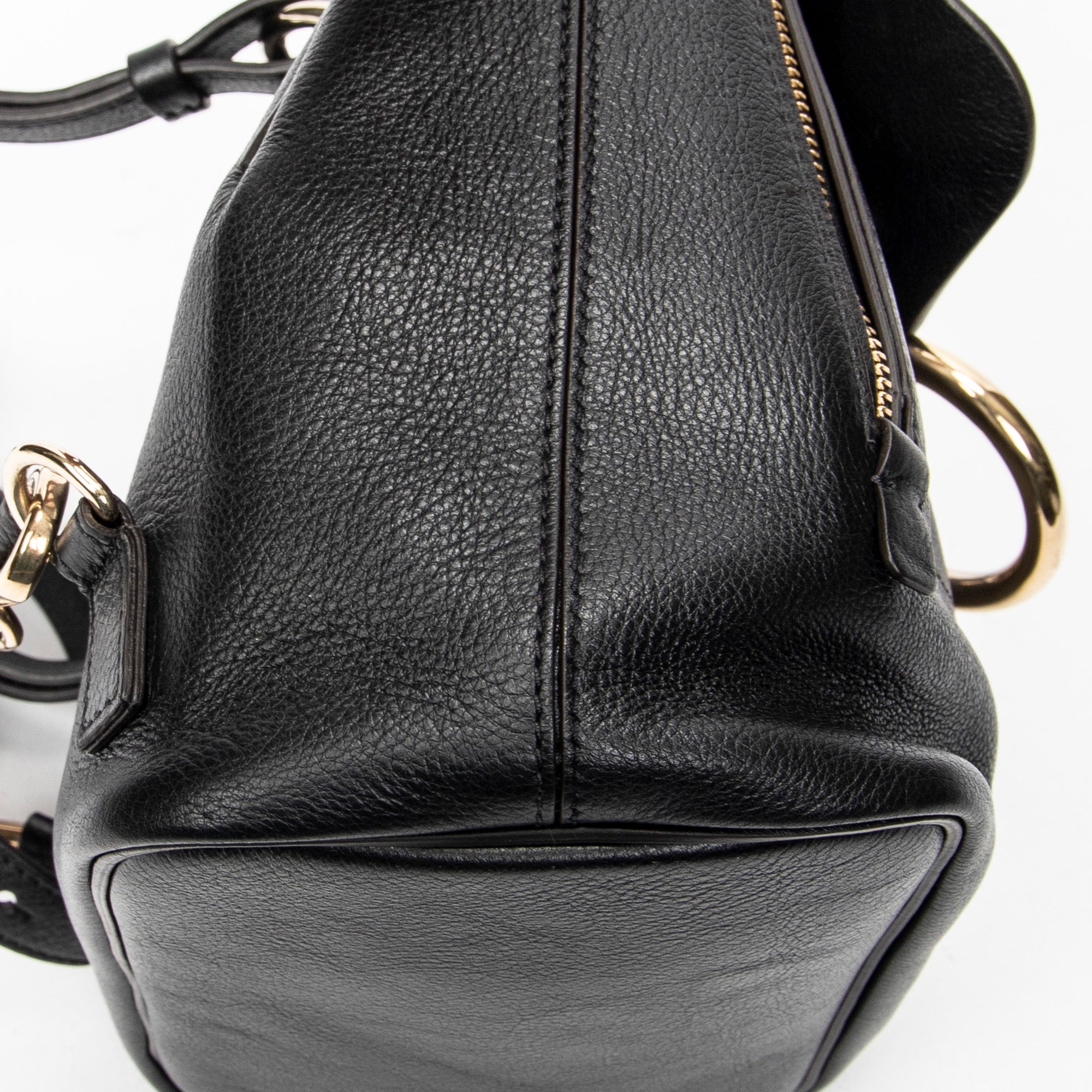 Backpack Small Faye Backpack Black Calfskin Leather