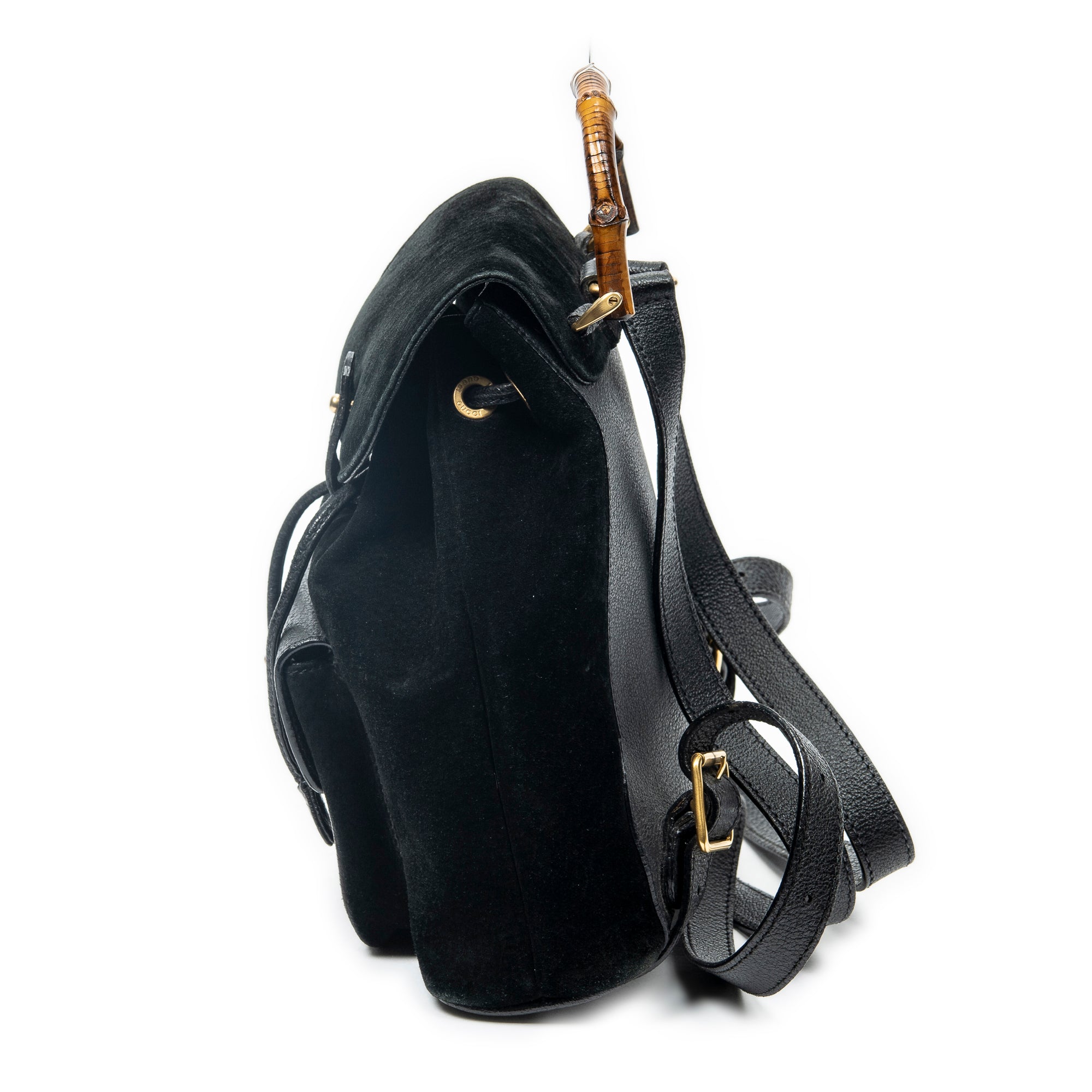 Gucci - Mini Sac à Dos Bambou - Noir