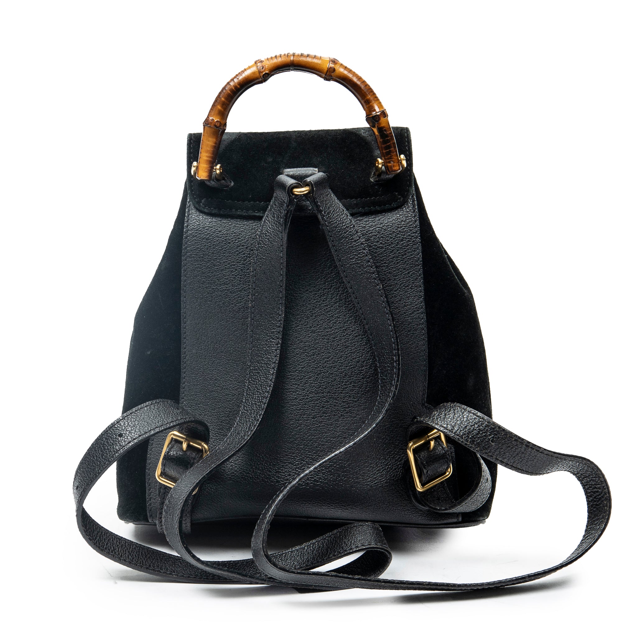 Gucci - Mini Sac à Dos Bambou - Noir