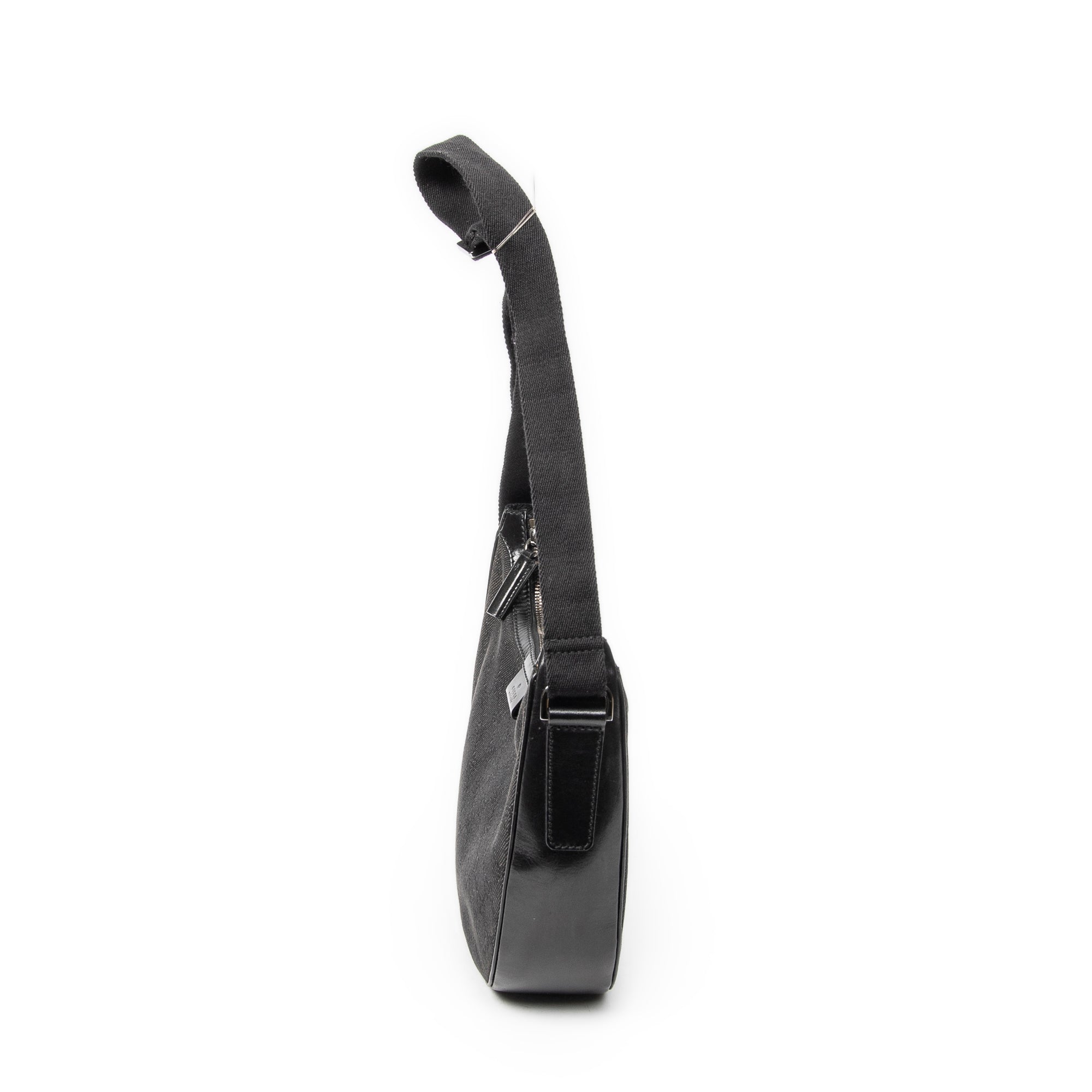 Gucci - Sac bandoulière zippé Hobo - Noir