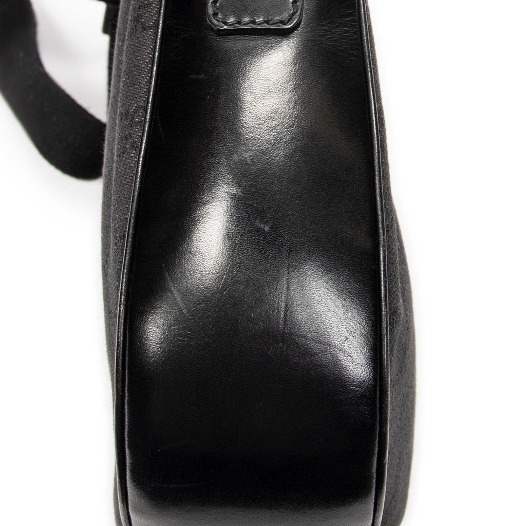 Gucci - Sac bandoulière zippé Hobo - Noir