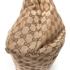 Shoulder Bag Medium Bamboo Bar Tote Tan Monogrammed Canvas