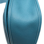 Shoulder Bag Evelyne III GM Blue Jean Clemence Leather