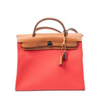 Shoulder Bag Herbag Zip PM Rouge Tomate Toile Officier Canvas