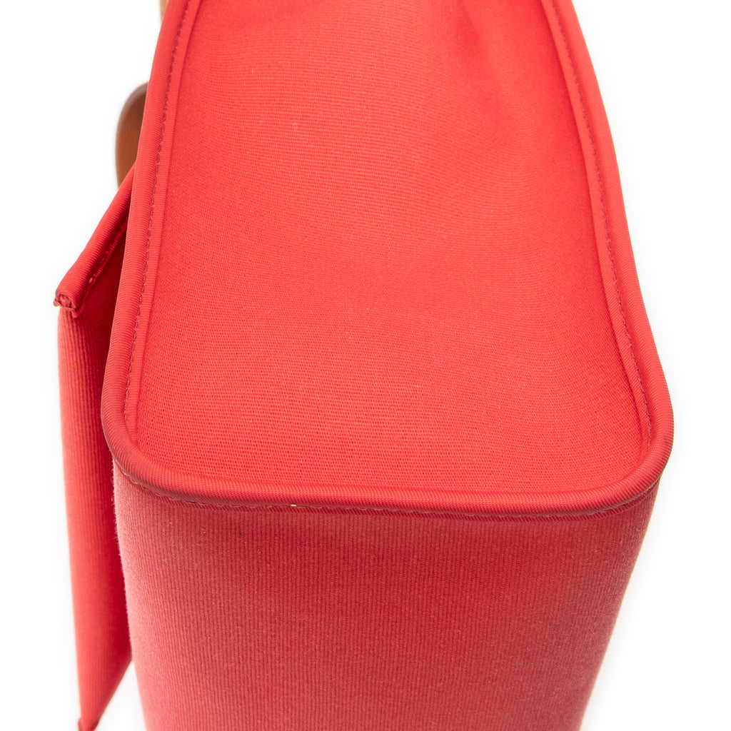 Shoulder Bag Herbag Zip PM Rouge Tomate Toile Officier Canvas
