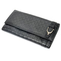 Gucci - Portefeuille Continental à Rabat - Noir