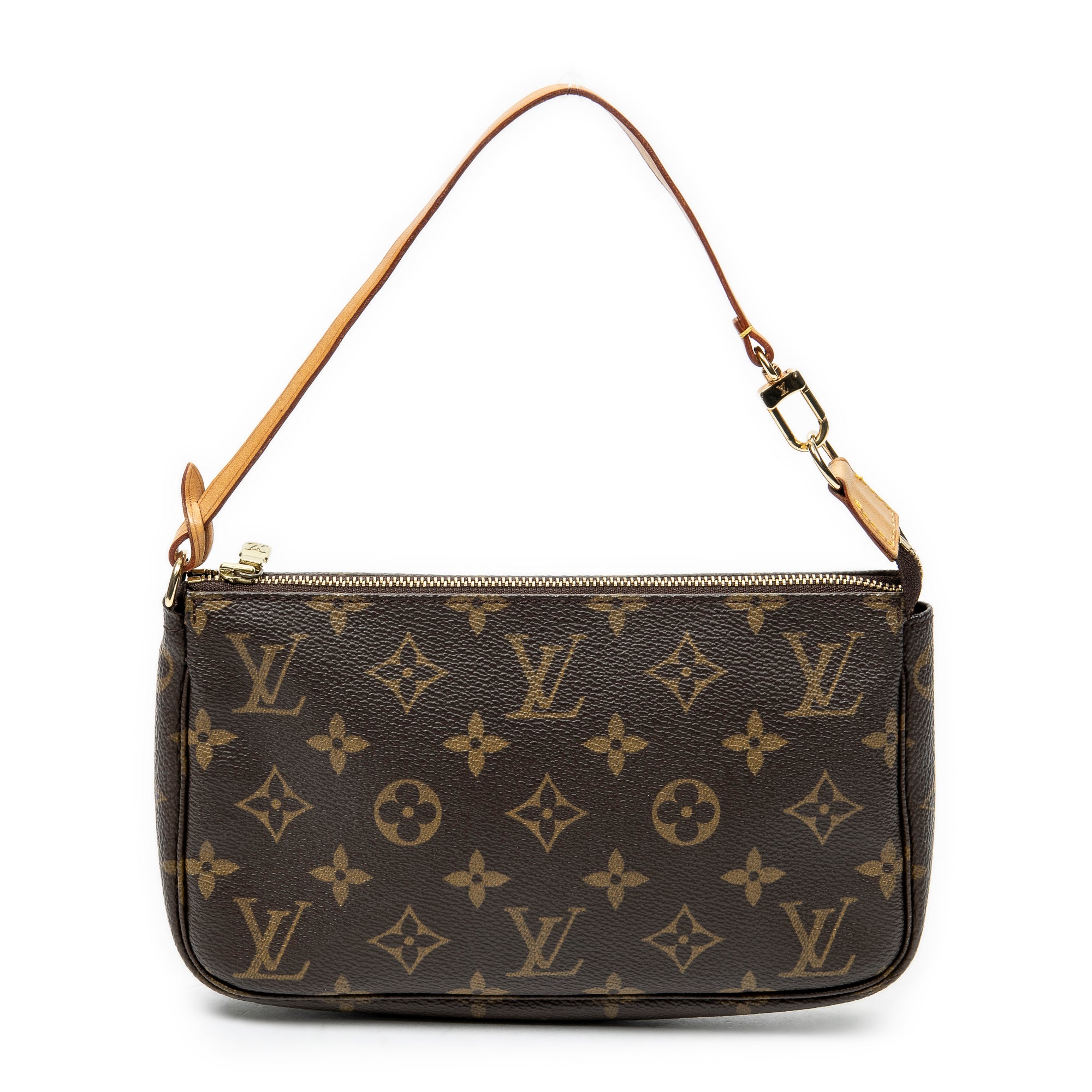 Pouch Pochette Accessoires Brown Monogram Canvas