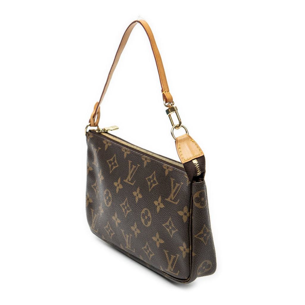 Pouch Pochette Accessoires Brown Monogram Canvas