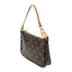 Pouch Pochette Accessoires Brown Monogram Canvas