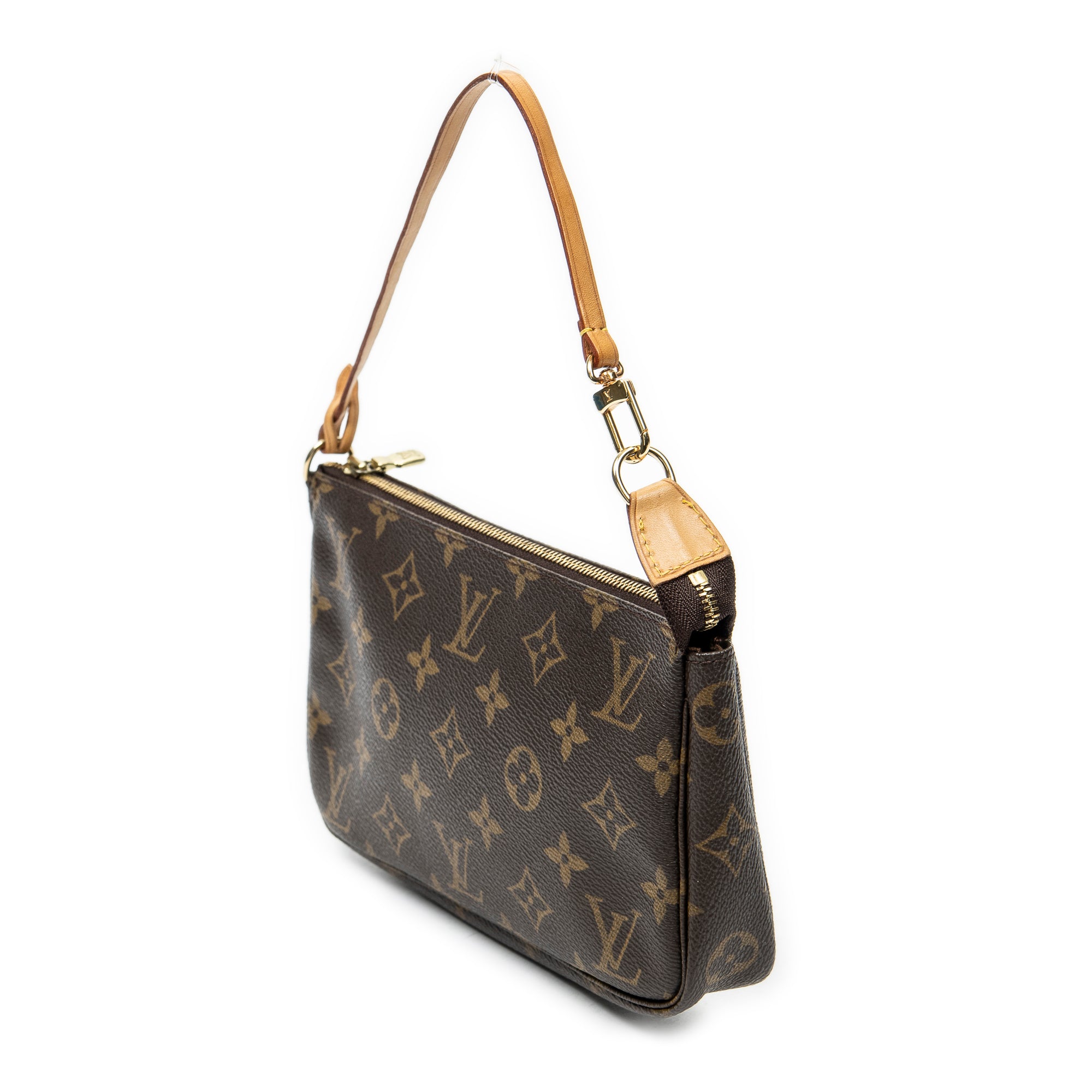 Pouch Pochette Accessoires Brown Monogram Canvas