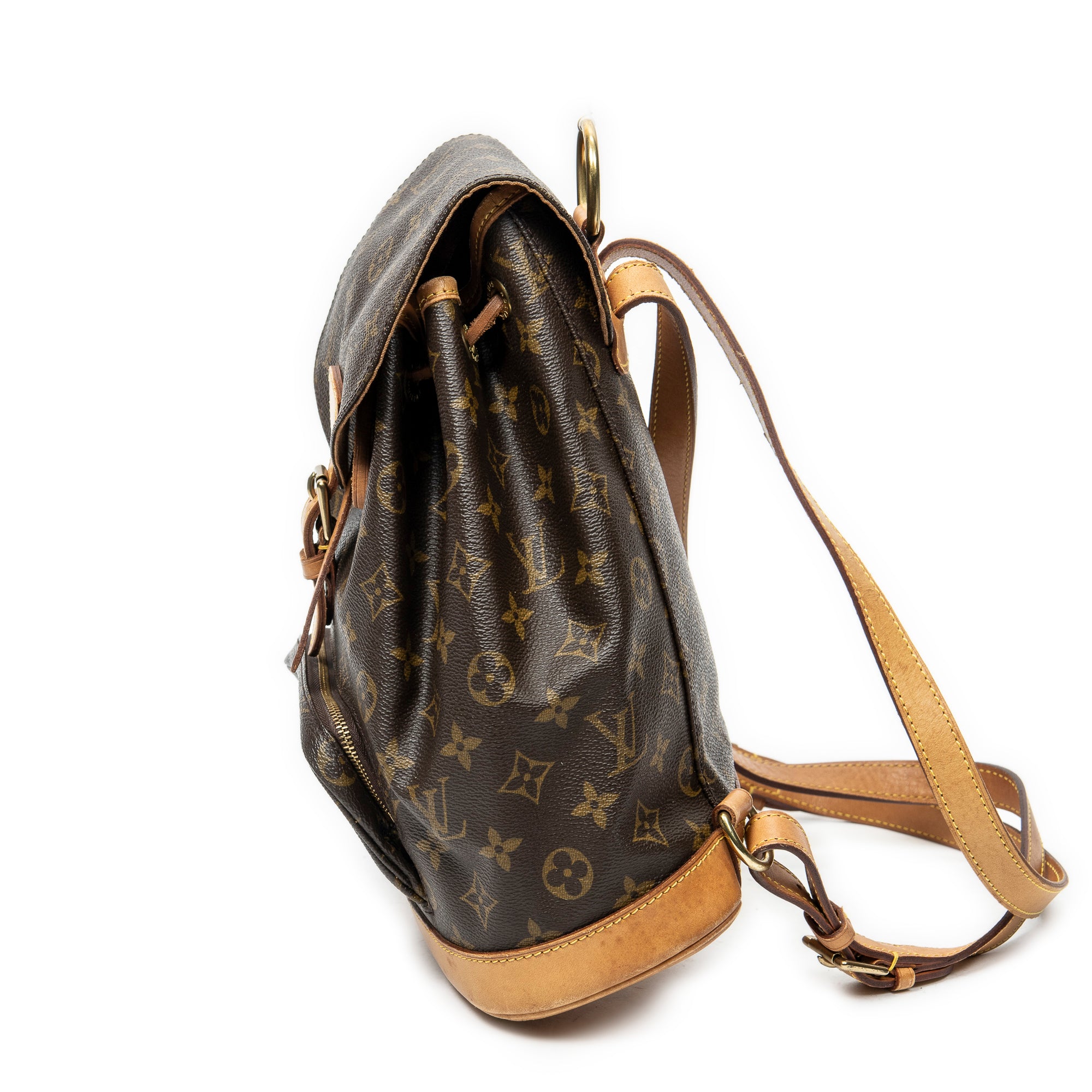 Backpack Montsouris MM Brown Monogram Canvas