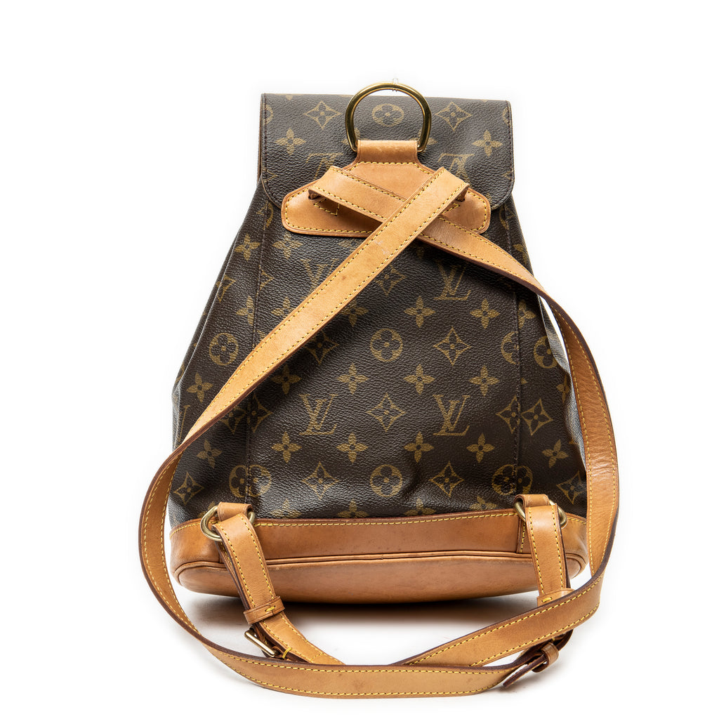Backpack Montsouris MM Brown Monogram Canvas