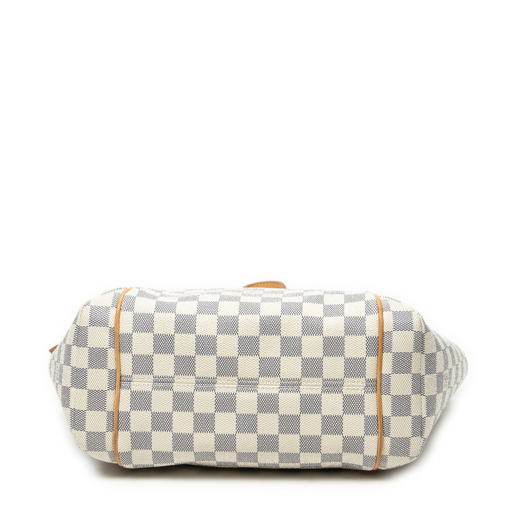 Shoulder Bag Totally PM Ivory Damier Azur