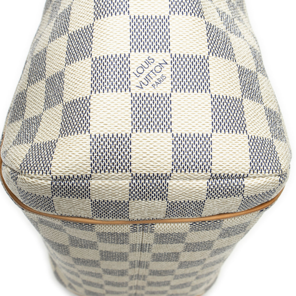 Shoulder Bag Totally PM Ivory Damier Azur