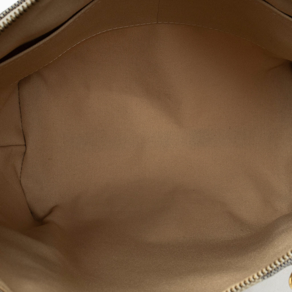 Shoulder Bag Totally PM Ivory Damier Azur