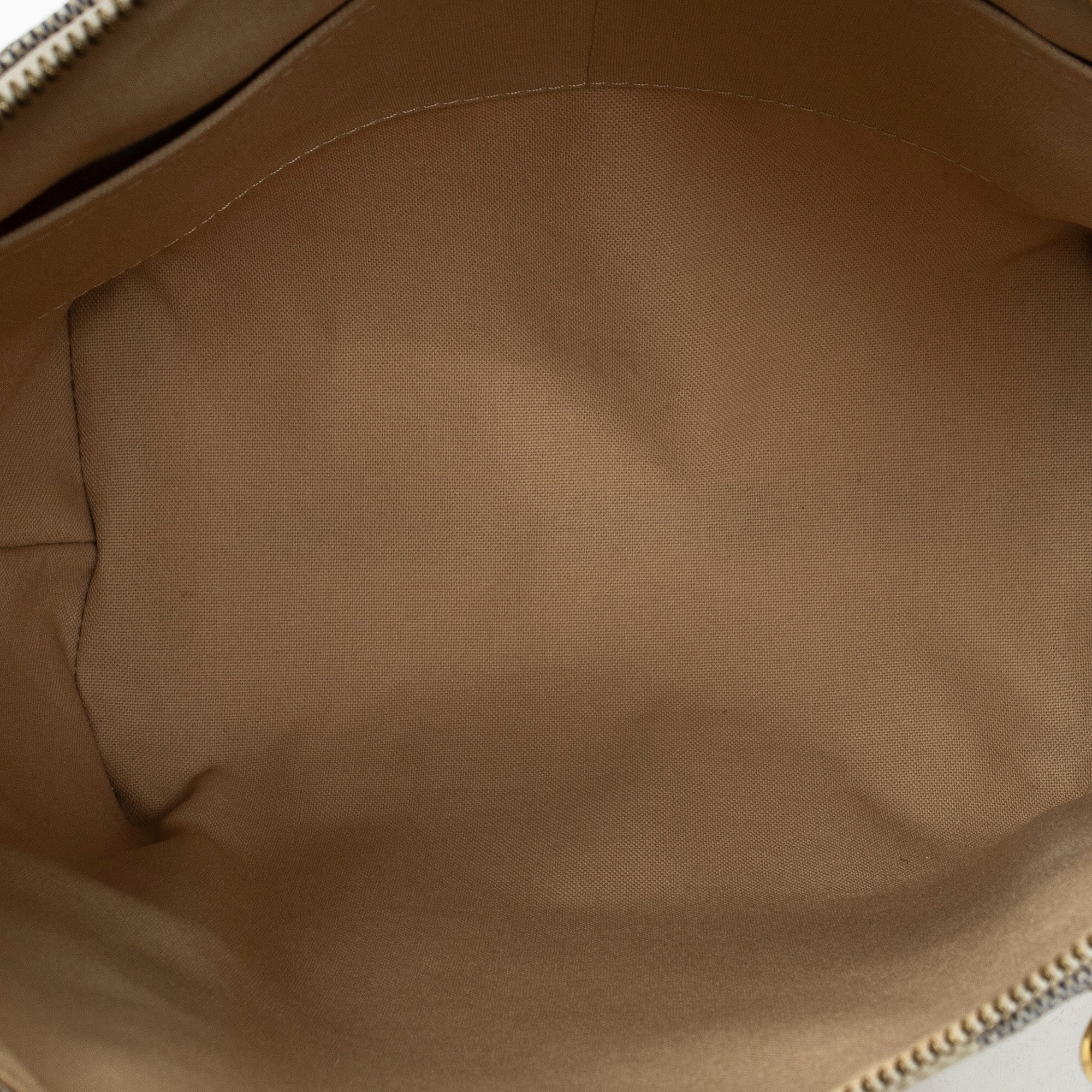 Shoulder Bag Totally PM Ivory Damier Azur