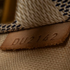 Shoulder Bag Totally PM Ivory Damier Azur