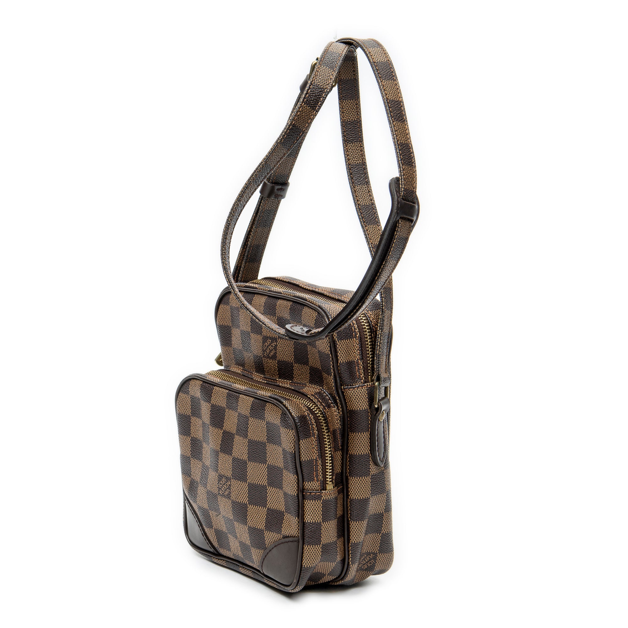 Shoulder Bag Amazone PM Brown Damier Ebene
