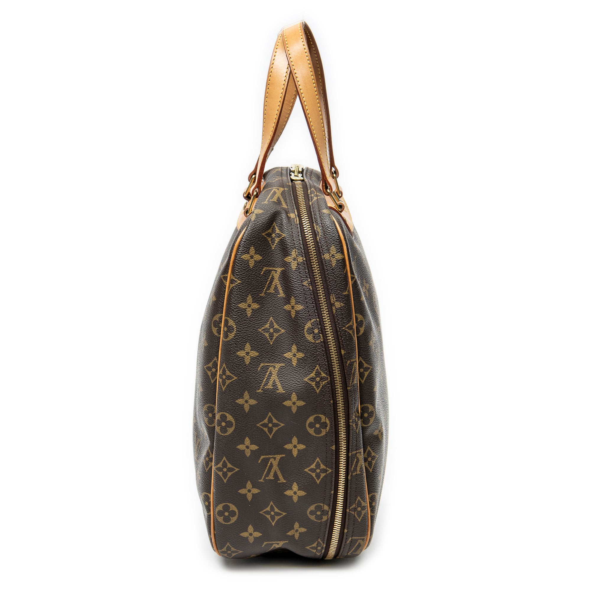 Handbag Excursion Brown Monogram Canvas
