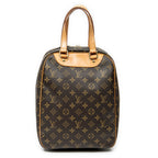 Handbag Excursion Brown Monogram Canvas