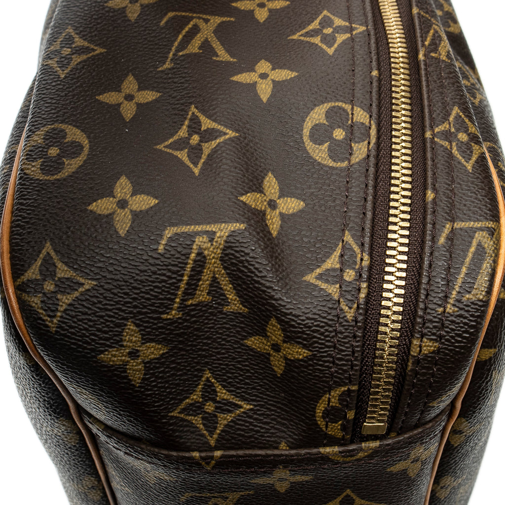 Handbag Excursion Brown Monogram Canvas