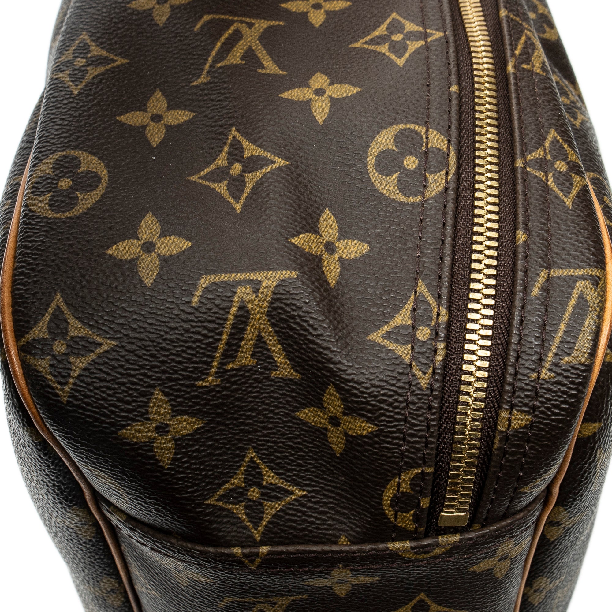 Handbag Excursion Brown Monogram Canvas