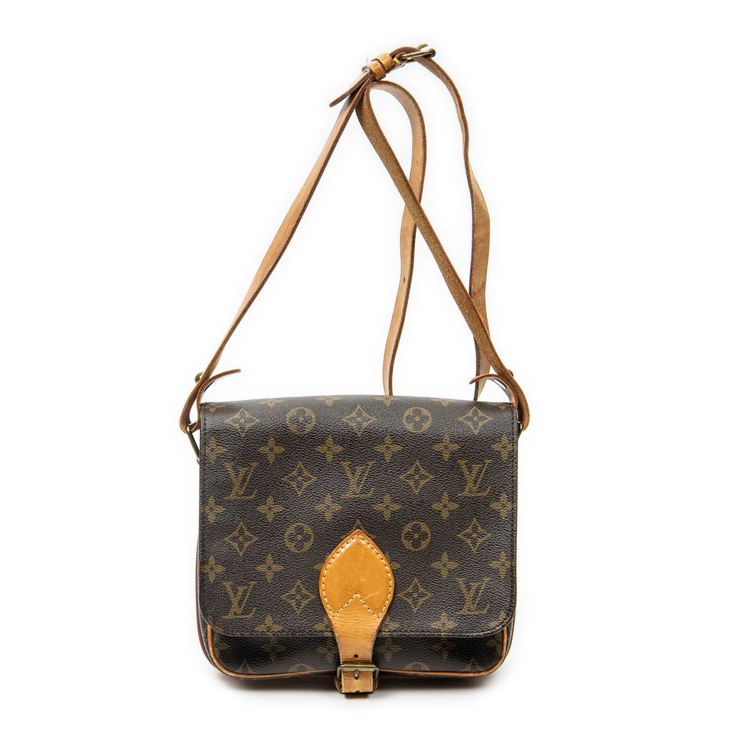 Shoulder Bag Cartouchiere MM Brown Monogram Canvas