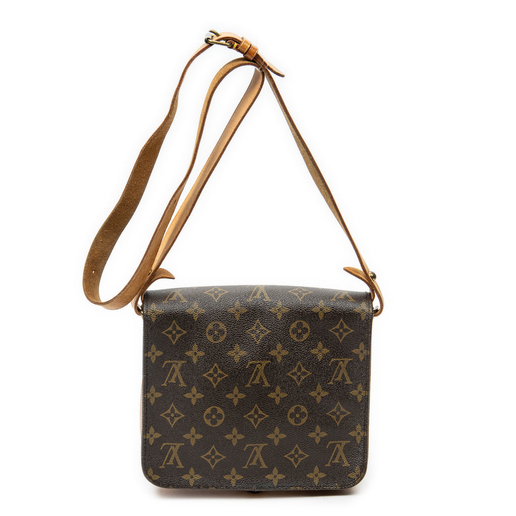 Shoulder Bag Cartouchiere MM Brown Monogram Canvas