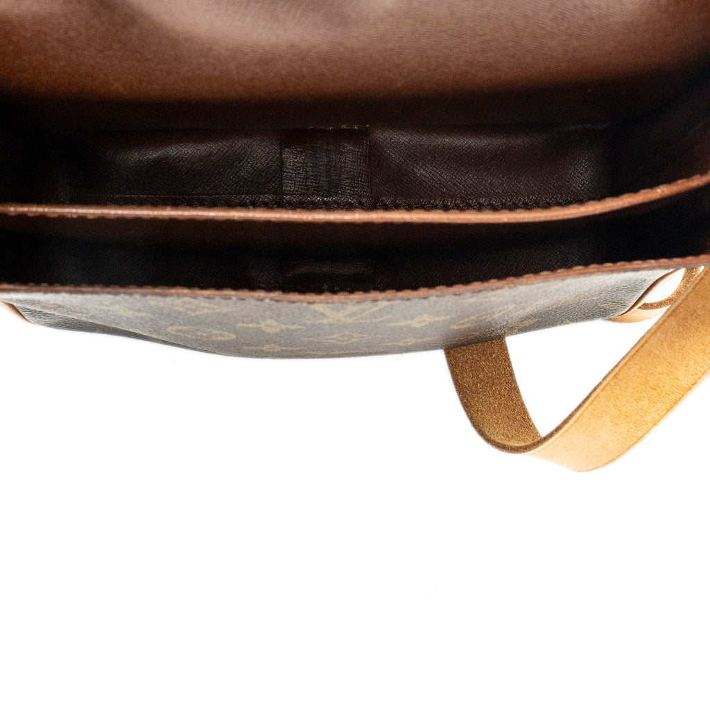 Shoulder Bag Cartouchiere MM Brown Monogram Canvas