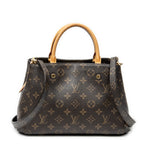 Shoulder Bag Montaigne BB Brown Monogram Canvas