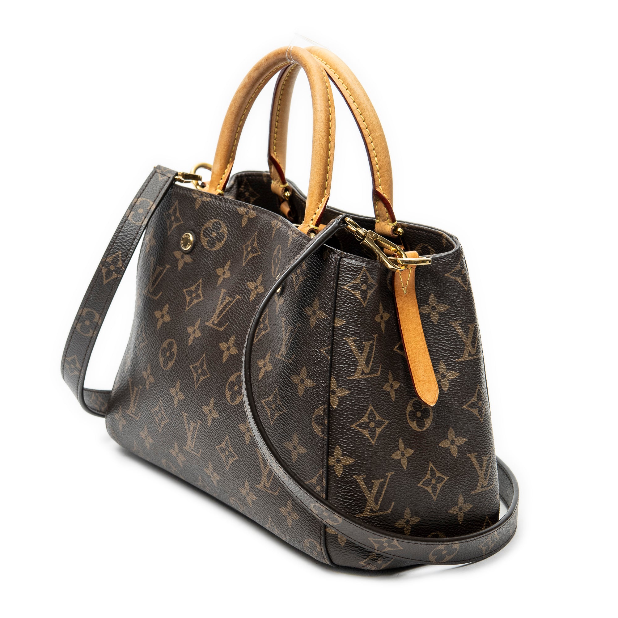 Shoulder Bag Montaigne BB Brown Monogram Canvas